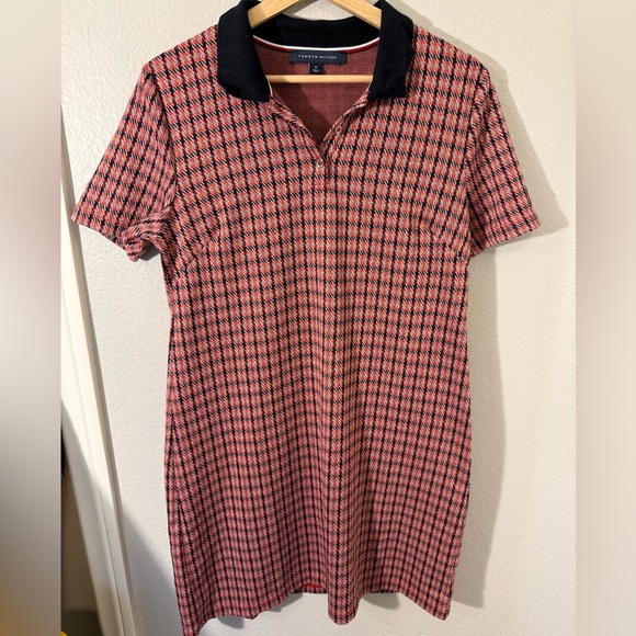 Tommy Hilfiger Dresses & Skirts - Tommy Hilfiger Red and Black Checkered Mini Dress